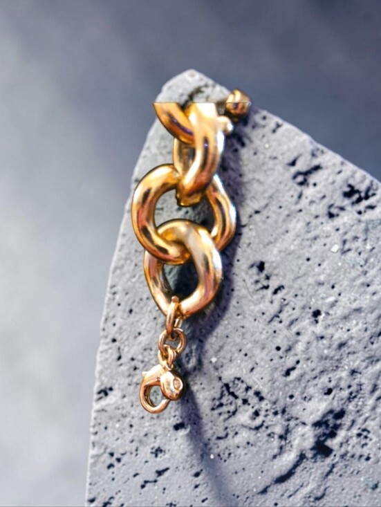 J. Crew Jewelry - J. Crew Goldtone Link Drop Women Bracelet